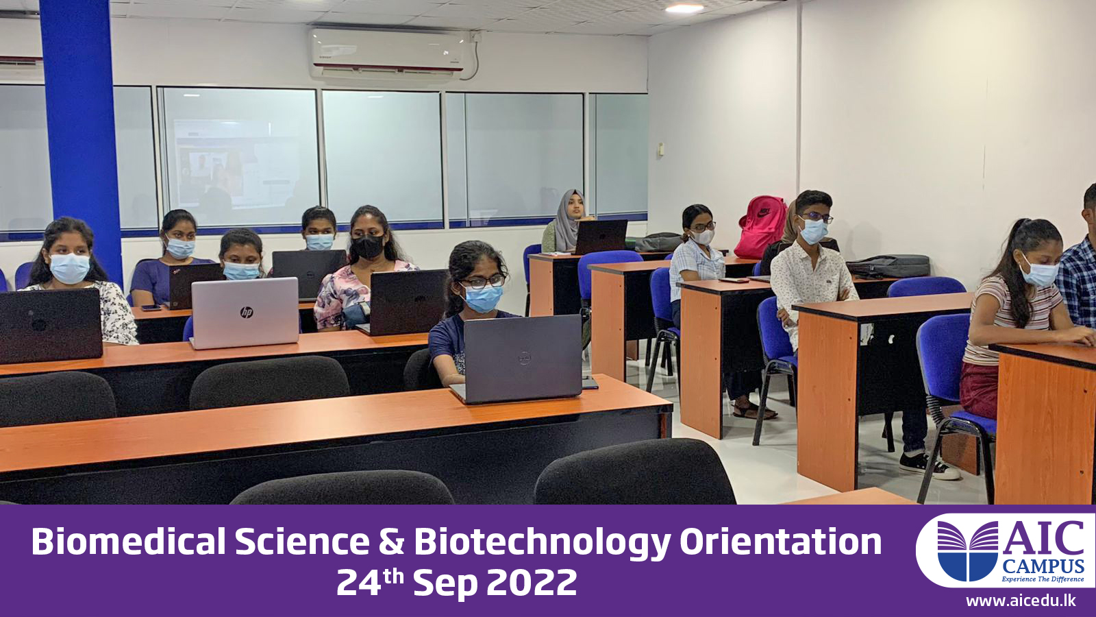 Orientation Programme - Biomedical Science &  Biotechnology -September Intake 2022